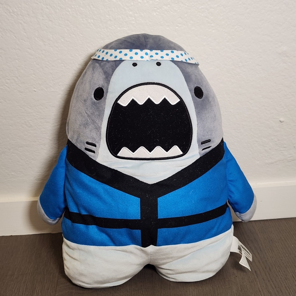 Clever Idiots Same2U Samezu Shark Plush Toy Blue Festival Happi Coat Headband 12